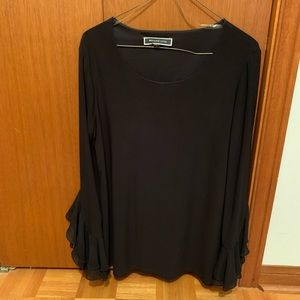 Black size medium, never worn.  Melanie Lyne.